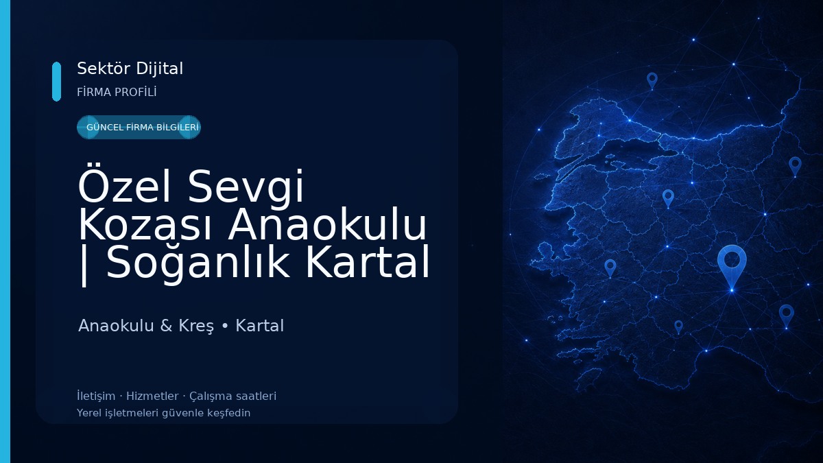 Özel Sevgi Kozası Anaokulu | Soğanlık Kartal Kreş Anaokulu & Kreş