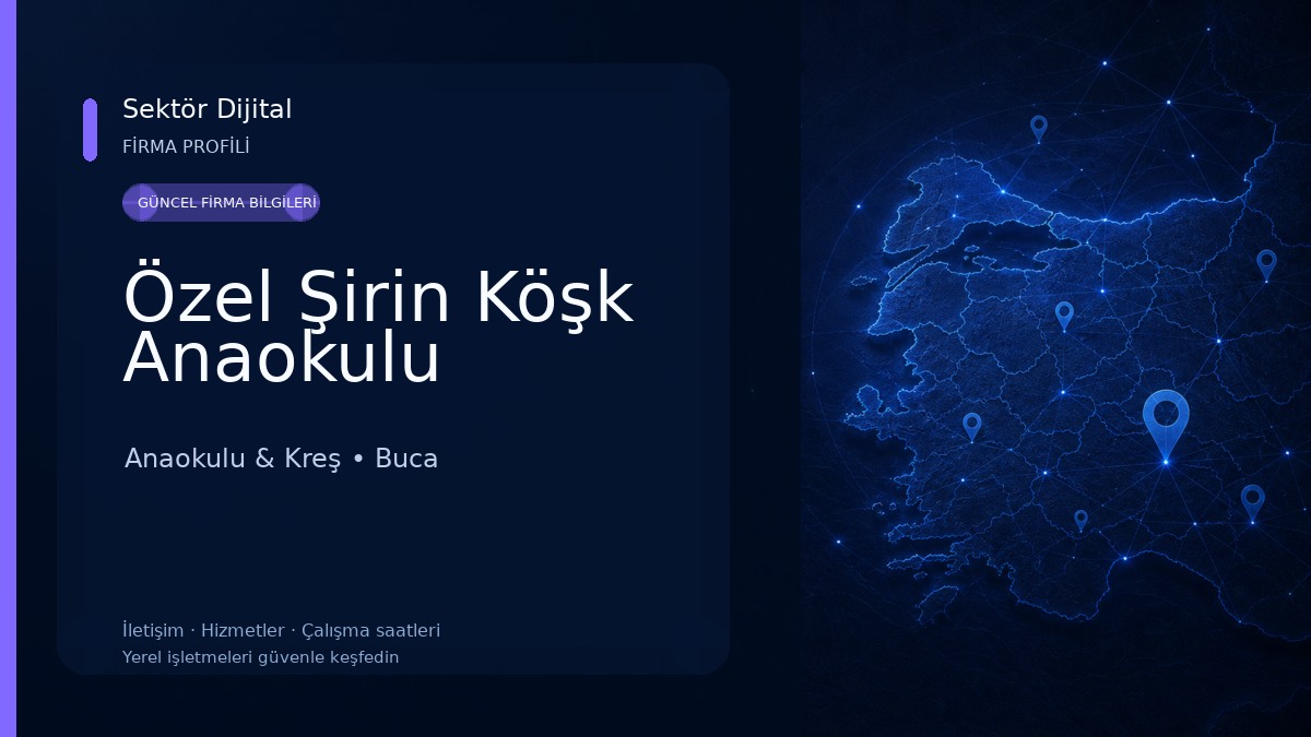 Özel Şirin Köşk Anaokulu Anaokulu & Kreş