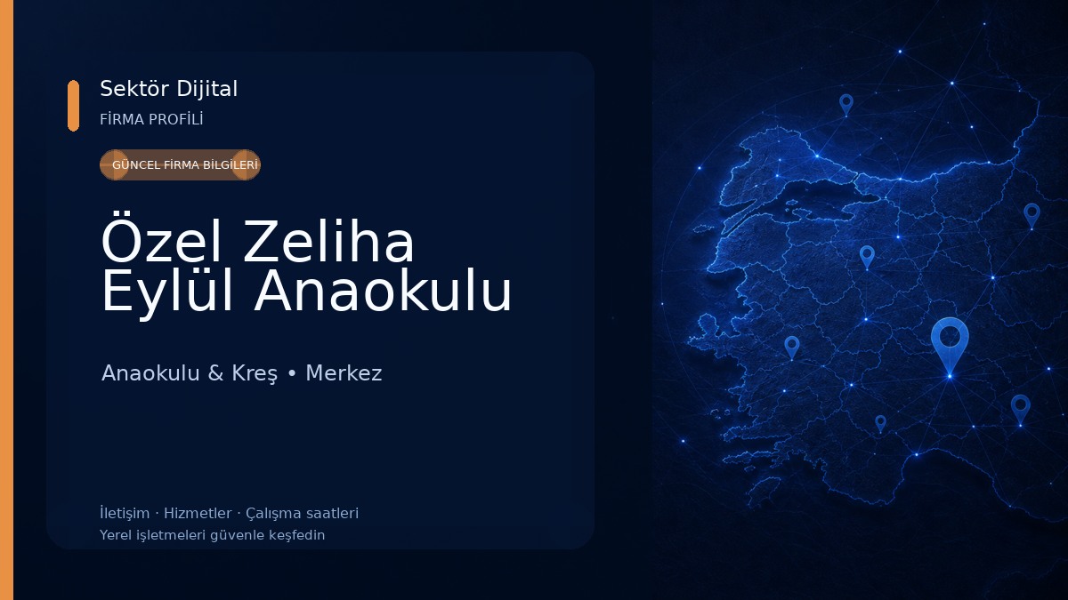 Özel Zeliha Eylül Anaokulu Anaokulu & Kreş