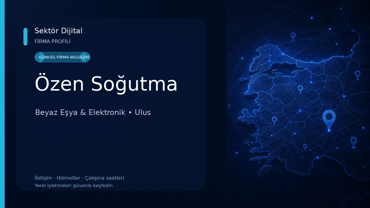 Özen Soğutma Beyaz Eşya & Elektronik