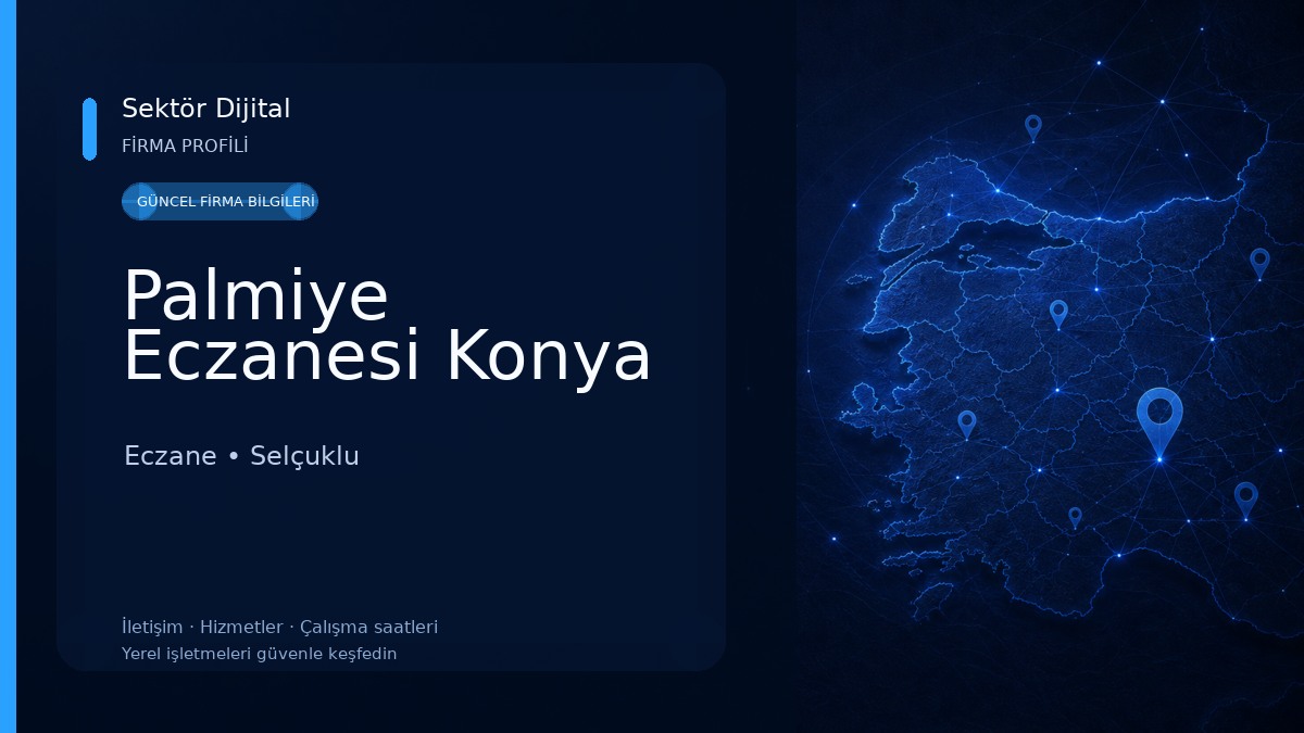 Palmiye Eczanesi Konya Eczane