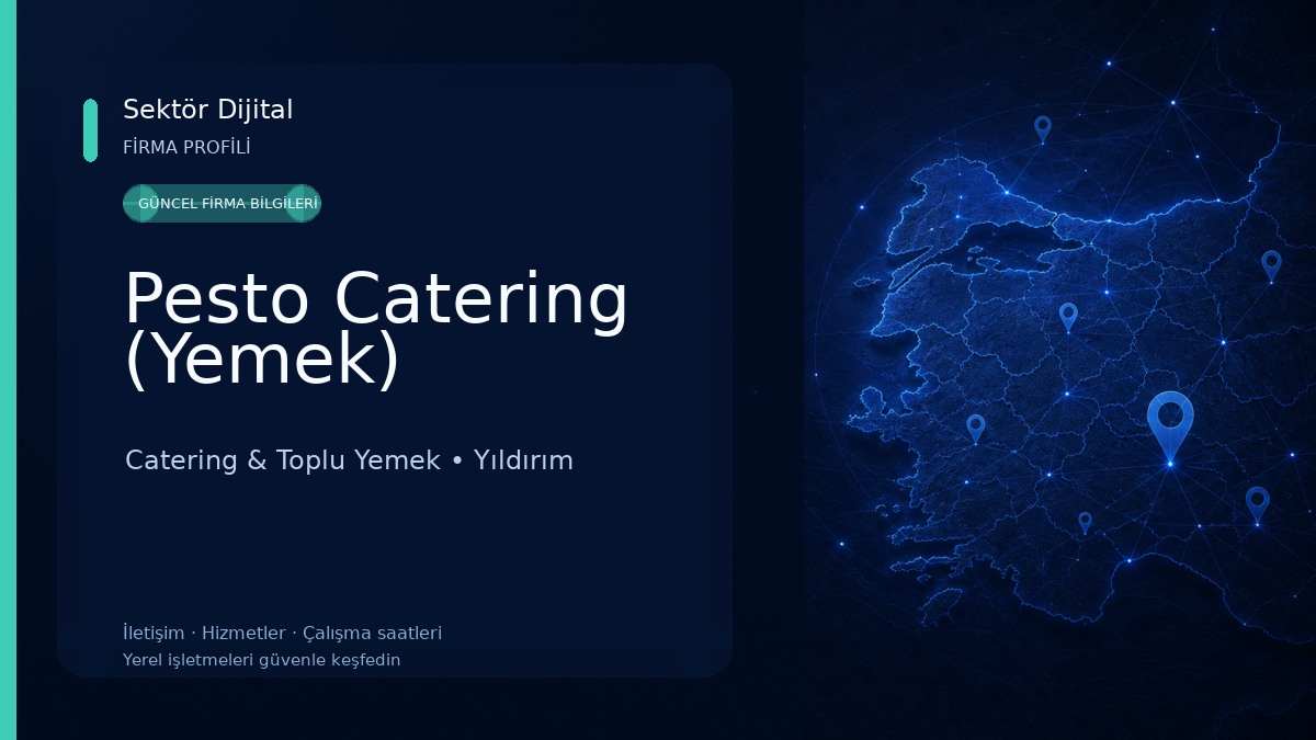 Pesto Catering (Yemek) Catering & Toplu Yemek