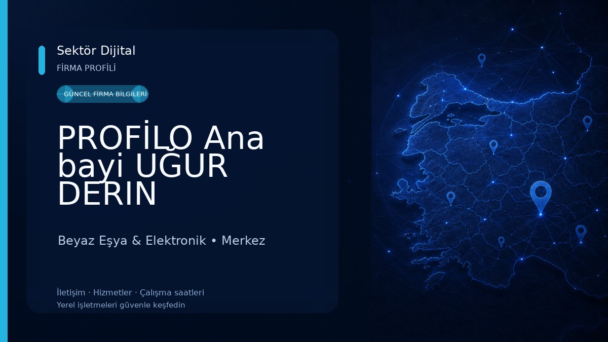 PROFİLO Ana bayi UĞUR DERIN DONDURUCU Ve KABEL PORTATİF KLİMA ELÂZIĞ yetkili bayi Özdekor Ticaret Beyaz Eşya Beyaz Eşya & Elektronik