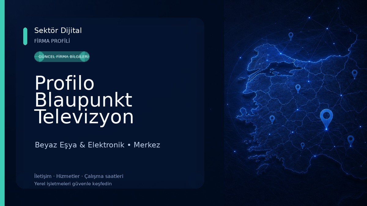 Profilo Blaupunkt Televizyon Servisi Genç&Yunus Elektronik Beyaz Eşya & Elektronik