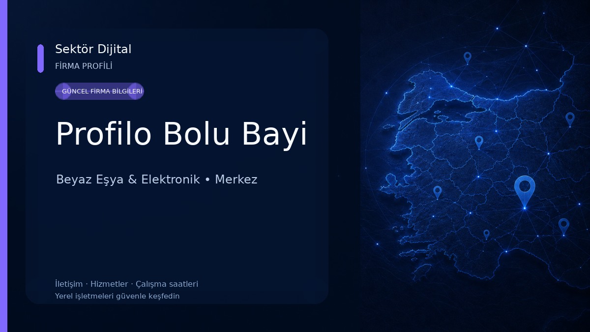 Profilo Bolu Bayi Beyaz Eşya & Elektronik