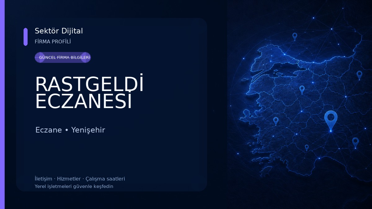 RASTGELDİ ECZANESİ Eczane