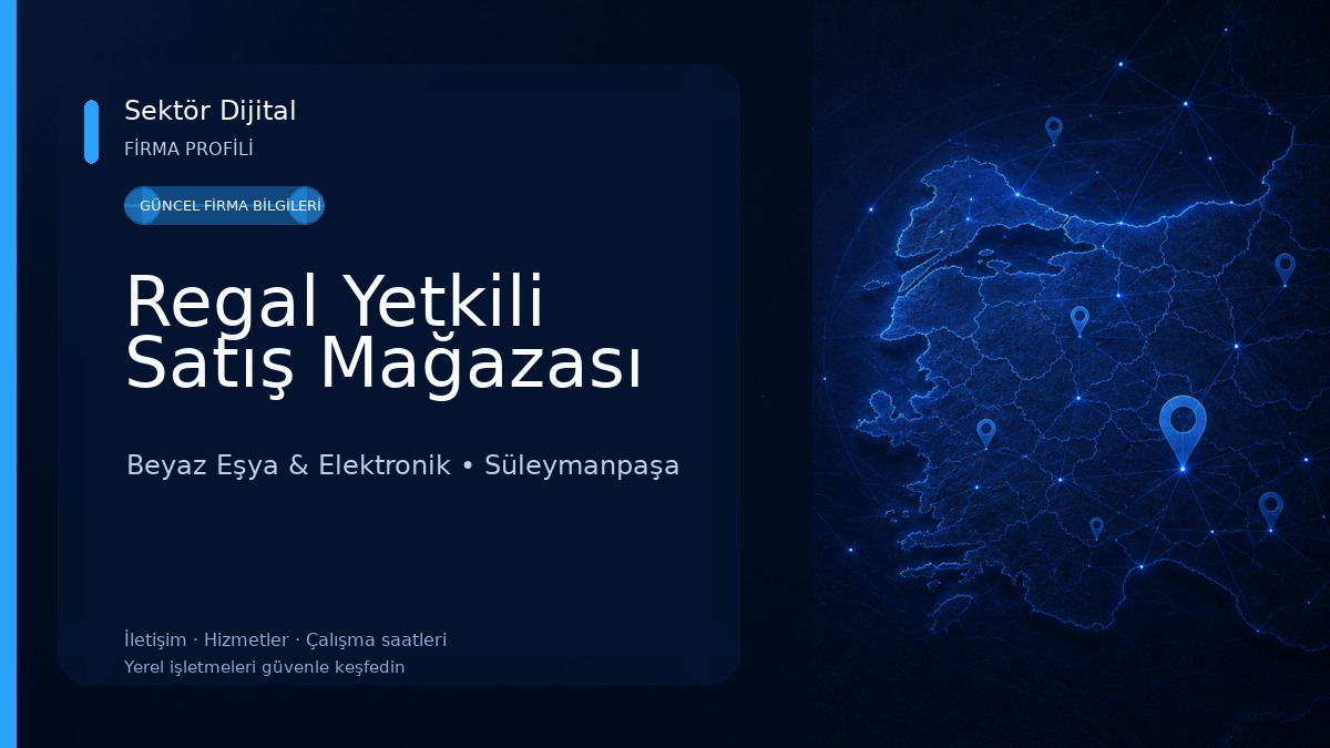 Regal Yetkili Satış Mağazası 