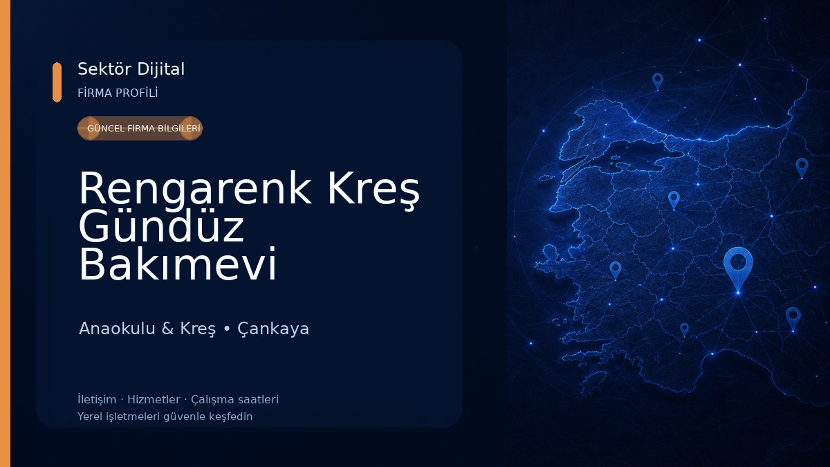 Rengarenk Kreş Gündüz Bakımevi Anaokulu & Kreş