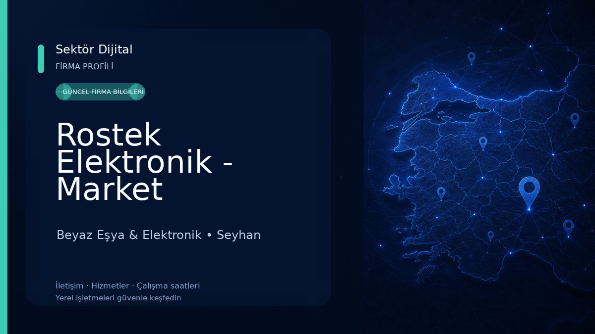 Rostek Elektronik - Market Beyaz Eşya & Elektronik