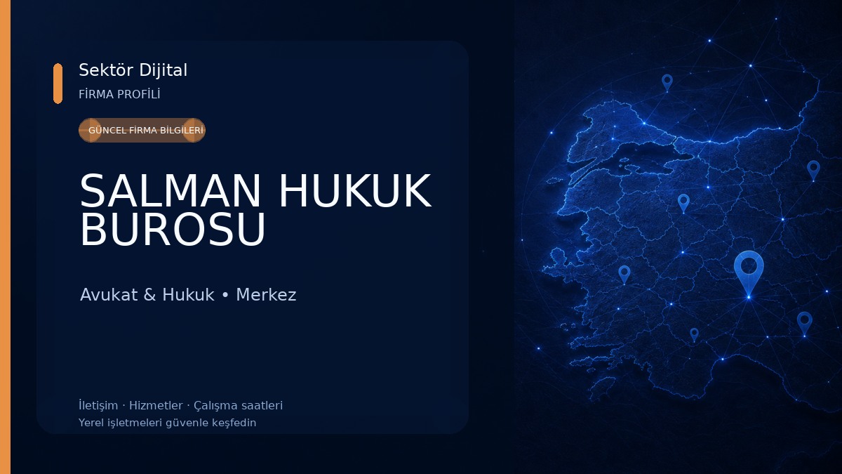SALMAN HUKUK BUROSU Avukat & Hukuk