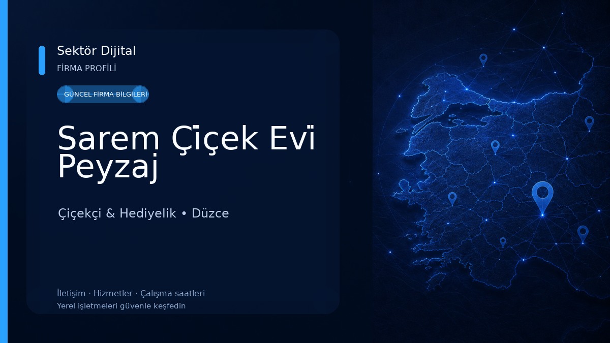 Sarem Çi̇çek Evi̇ Peyzaj Çiçekçi & Hediyelik