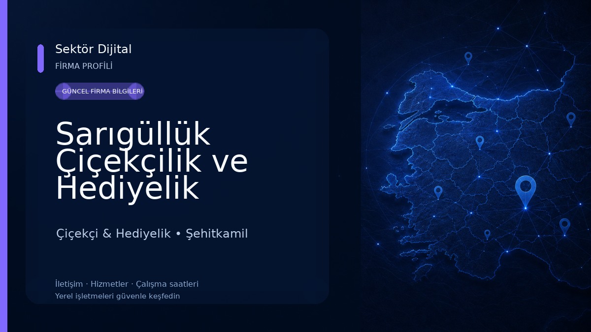 Sarıgüllük Çiçekçilik ve Hediyelik Çiçekçi & Hediyelik