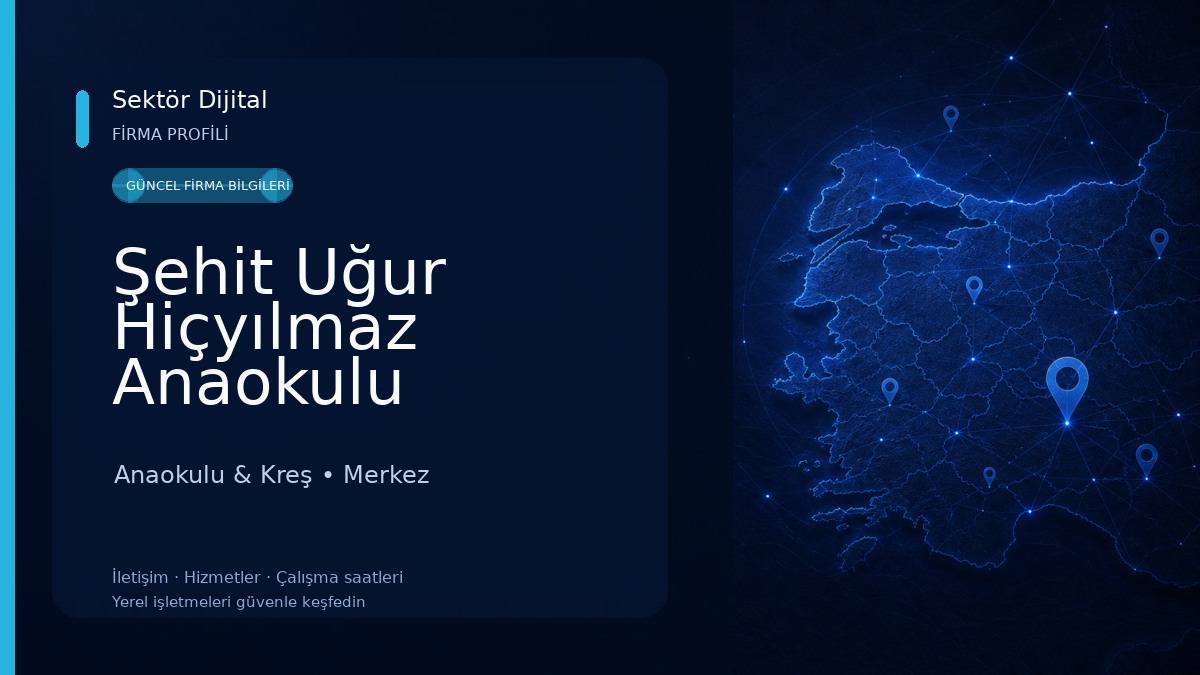 Şehit Uğur Hiçyılmaz Anaokulu Anaokulu & Kreş
