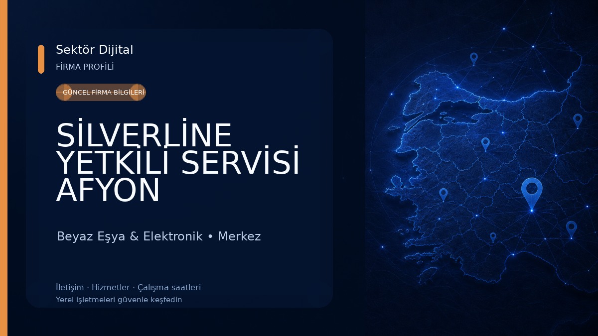 SİLVERLİNE YETKİLİ SERVİSİ AFYON Beyaz Eşya & Elektronik