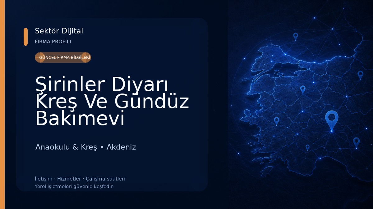 Şirinler Diyarı Kreş Ve Gündüz Bakımevi Anaokulu & Kreş