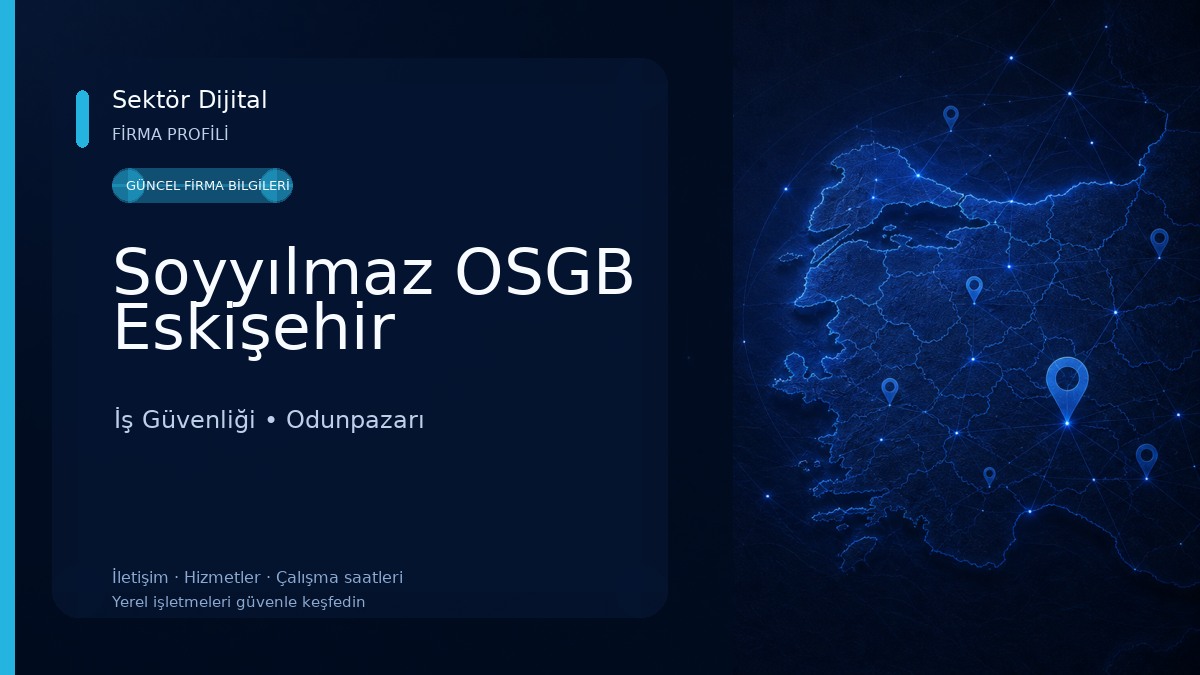 Soyyılmaz OSGB Eskişehir 