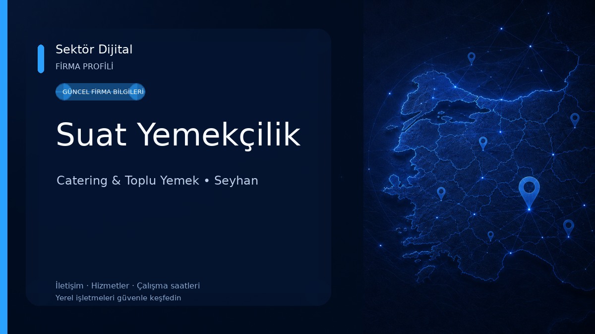 Suat Yemekçilik Catering & Toplu Yemek