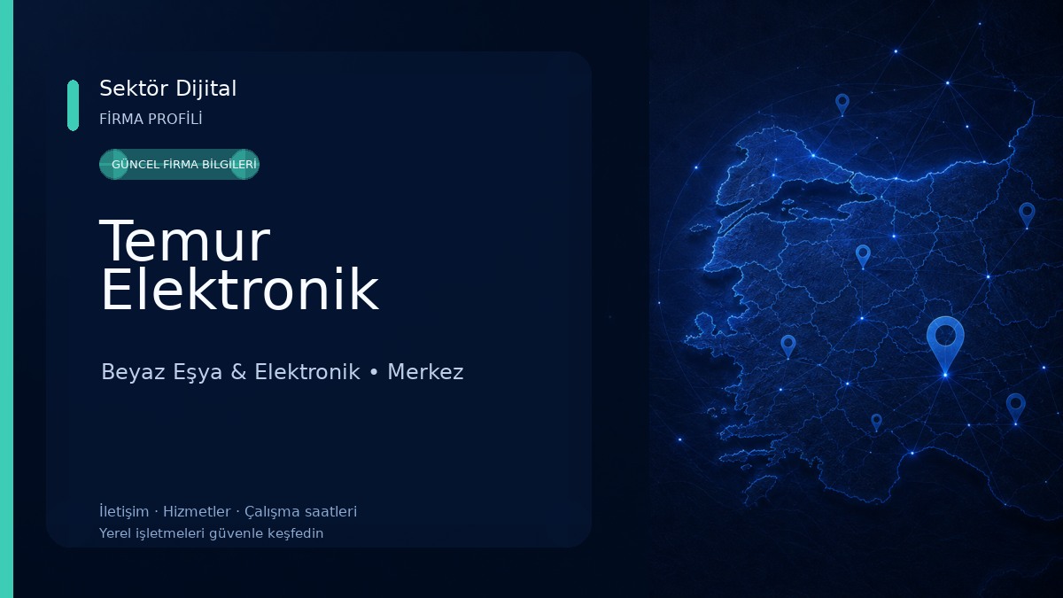 Temur Elektronik Beyaz Eşya & Elektronik