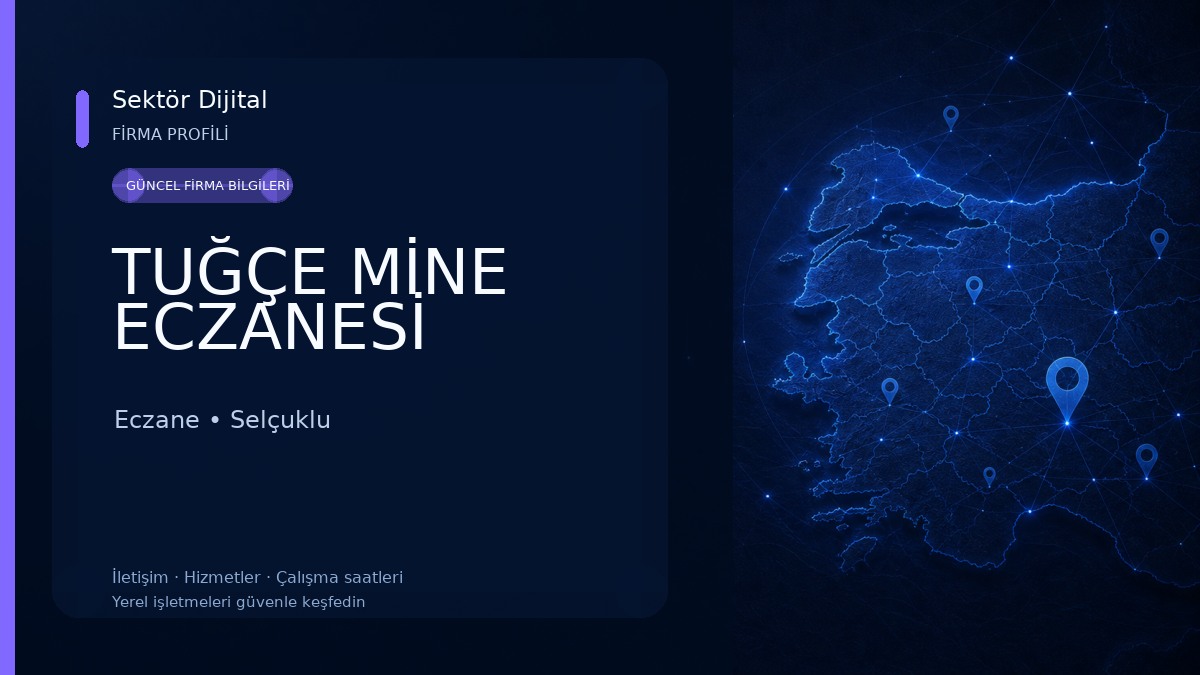 TUĞÇE MİNE ECZANESİ Eczane