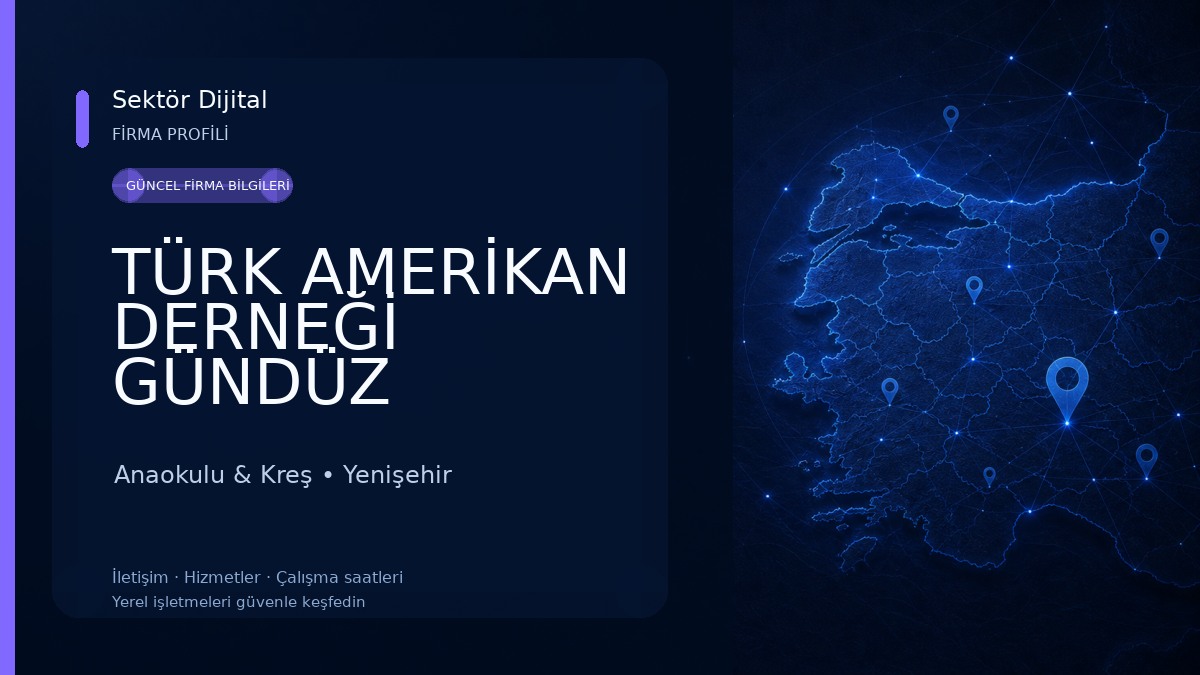 TÜRK AMERİKAN DERNEĞİ GÜNDÜZ BAKIMEVİ TAD PRESCHOOL MERSİN Anaokulu & Kreş