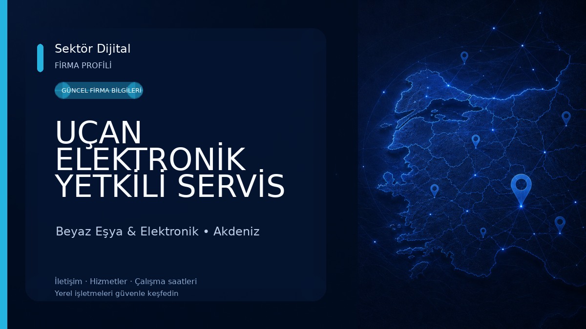 UÇAN ELEKTRONİK YETKİLİ SERVİS Beyaz Eşya & Elektronik