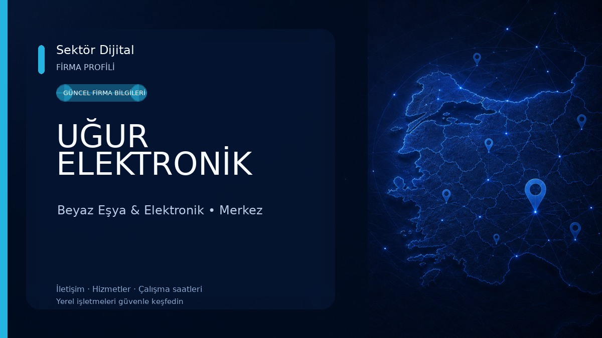 UĞUR ELEKTRONİK Beyaz Eşya & Elektronik