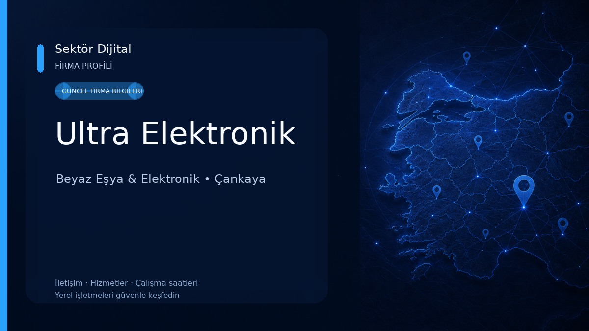 Ultra Elektronik Beyaz Eşya & Elektronik