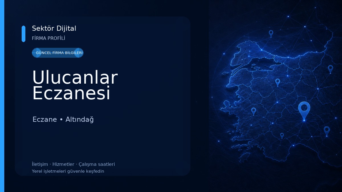 Ulucanlar Eczanesi Eczane