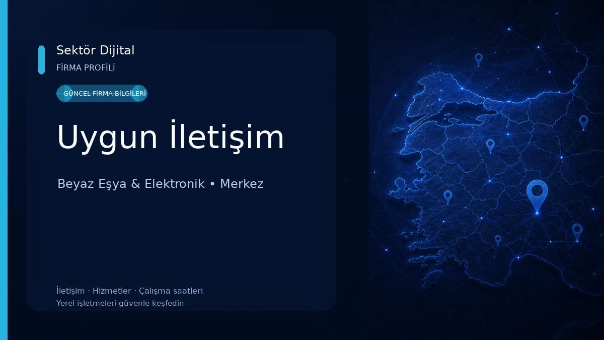 Uygun İletişim Beyaz Eşya & Elektronik