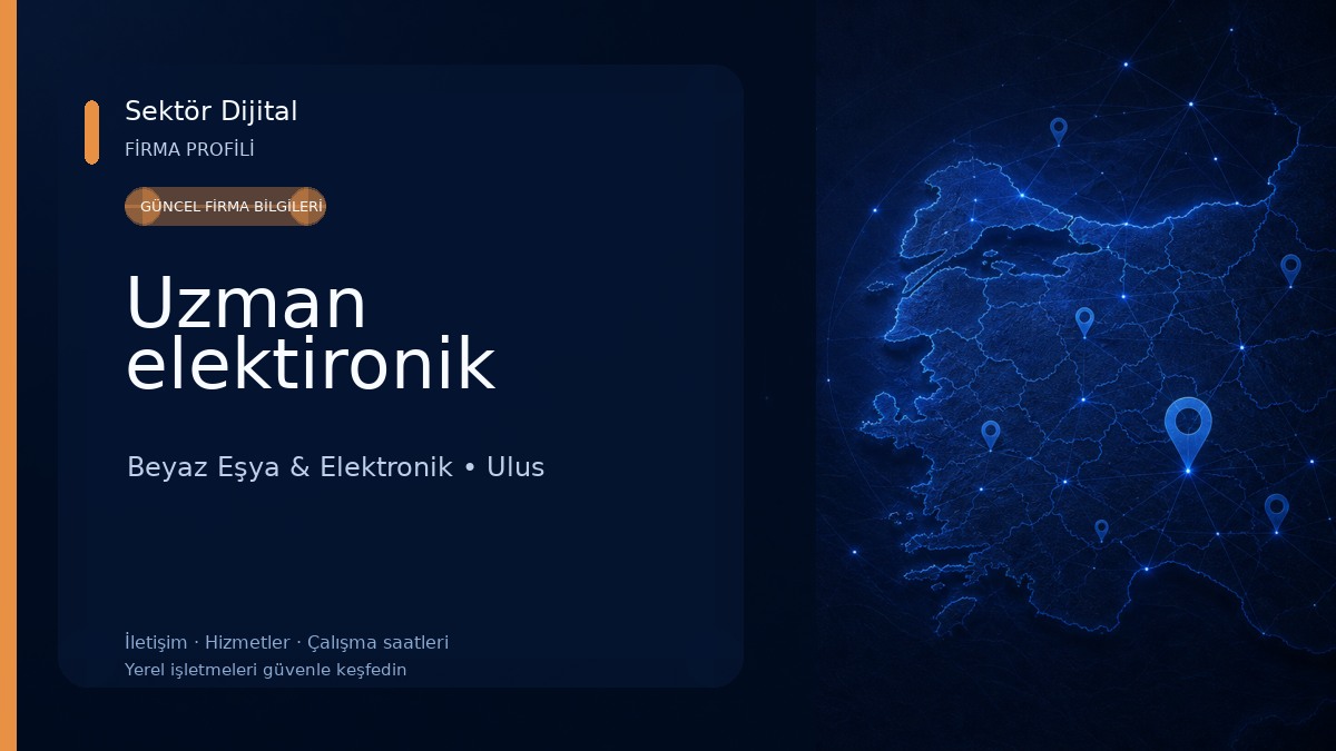 Uzman elektironik Beyaz Eşya & Elektronik