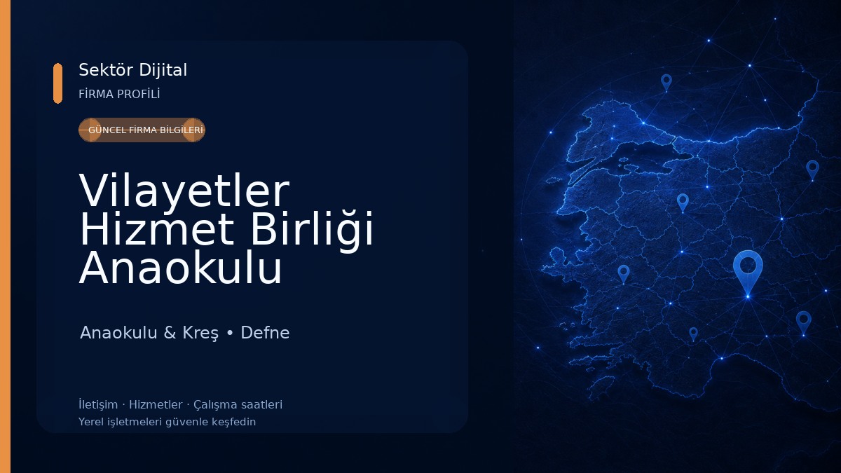 Vilayetler Hizmet Birliği Anaokulu Anaokulu & Kreş