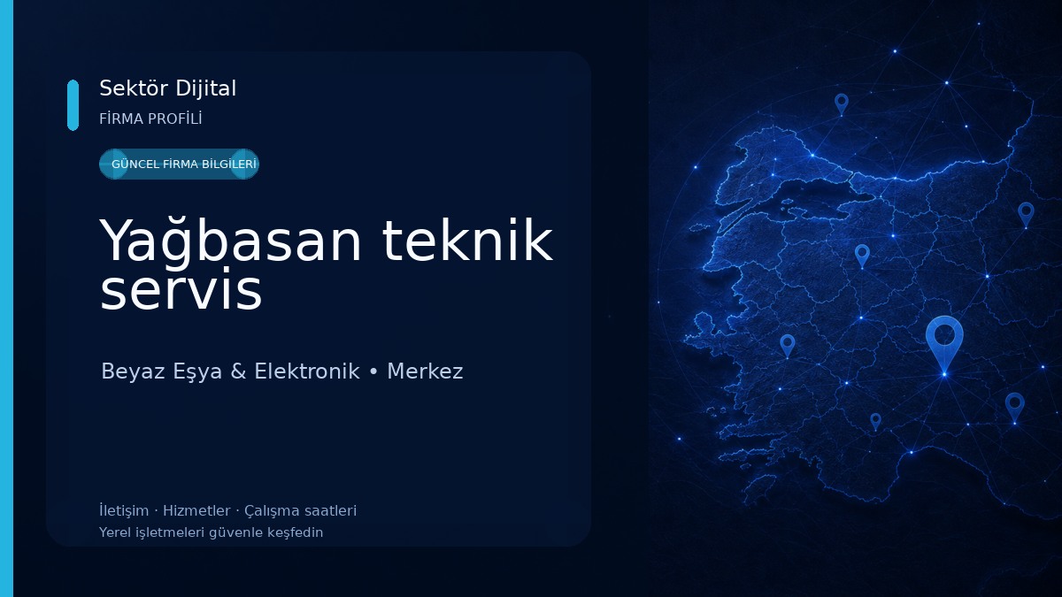 Yağbasan teknik servis Beyaz Eşya & Elektronik