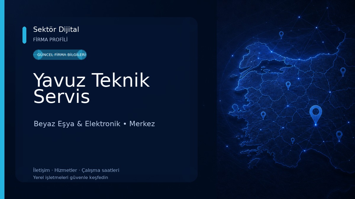Yavuz Teknik Servis Beyaz Eşya & Elektronik