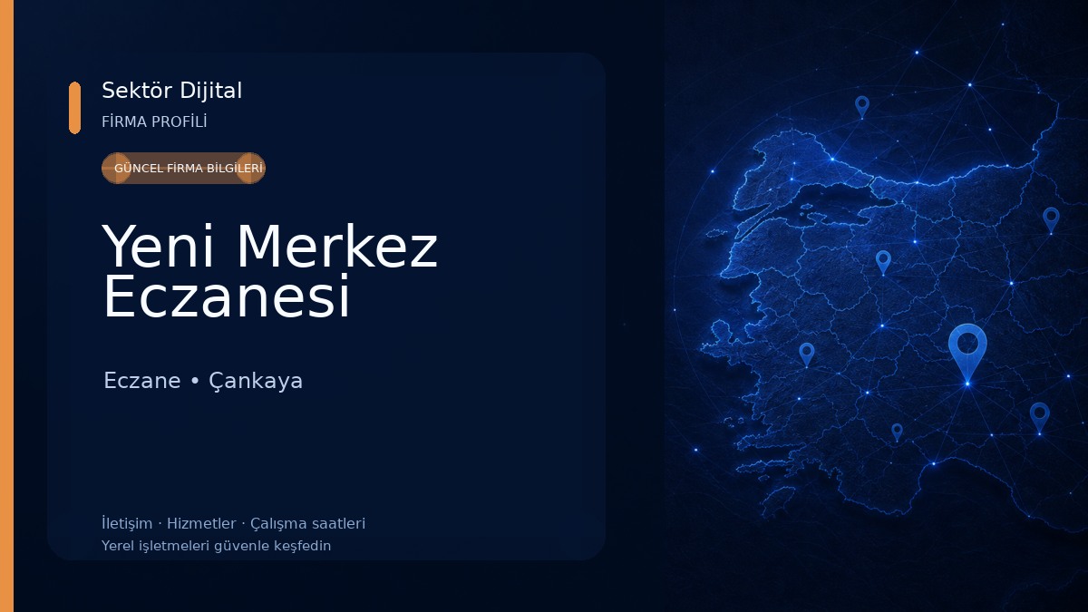 Yeni Merkez Eczanesi Eczane
