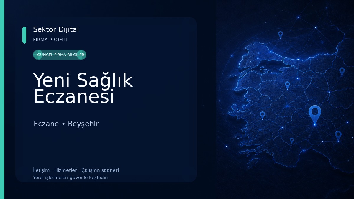 Yeni Sağlık Eczanesi Eczane