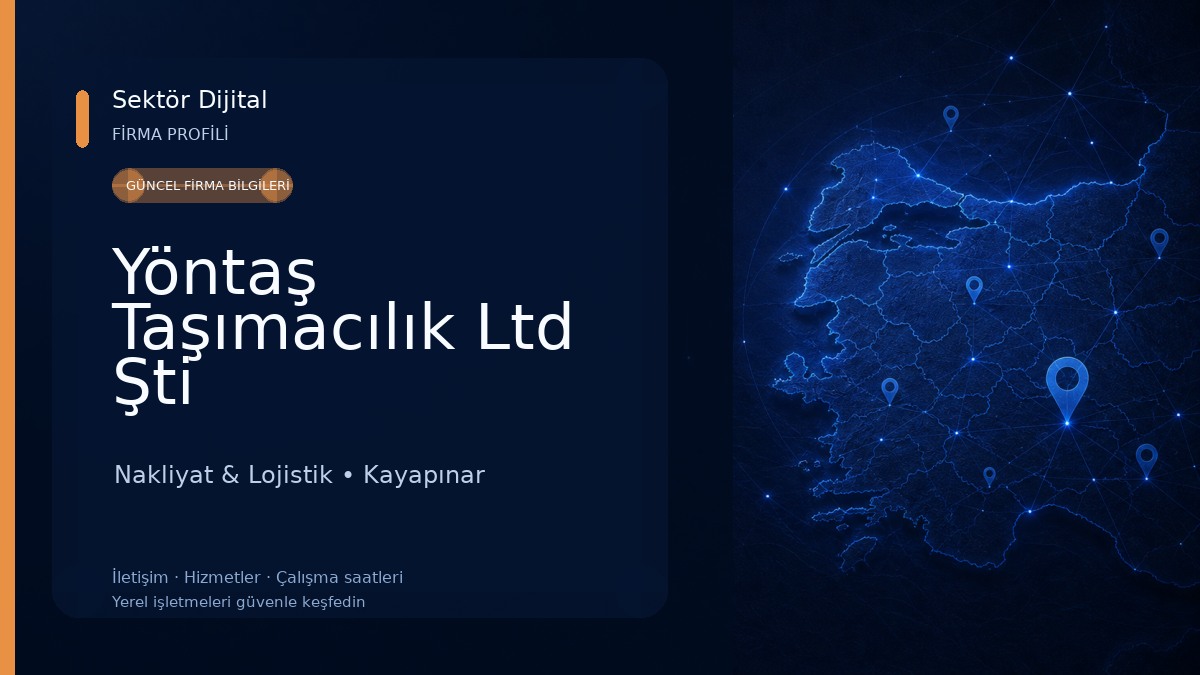 Yöntaş Taşımacılık Ltd Şti Nakliyat & Lojistik