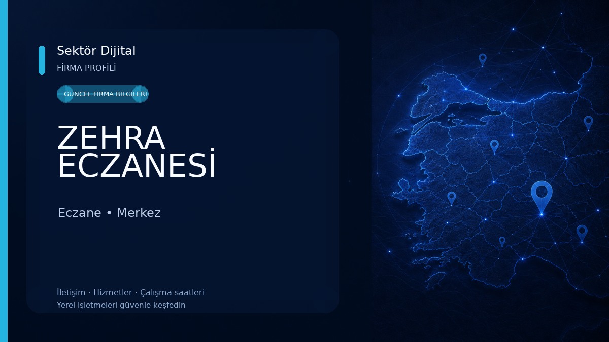 ZEHRA ECZANESİ 