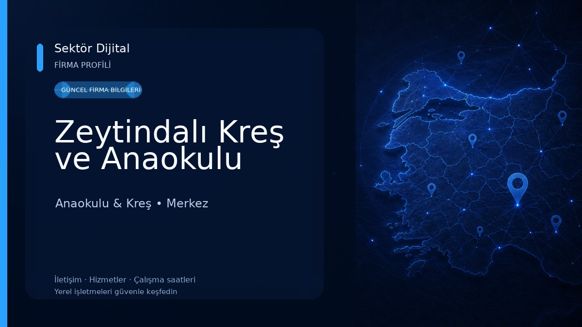 Zeytindalı Kreş ve Anaokulu Anaokulu & Kreş